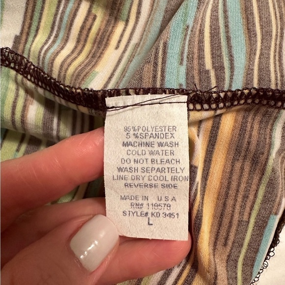 Fresh Of LA Boho Striped Maxi Dress - Picture 7 of 7